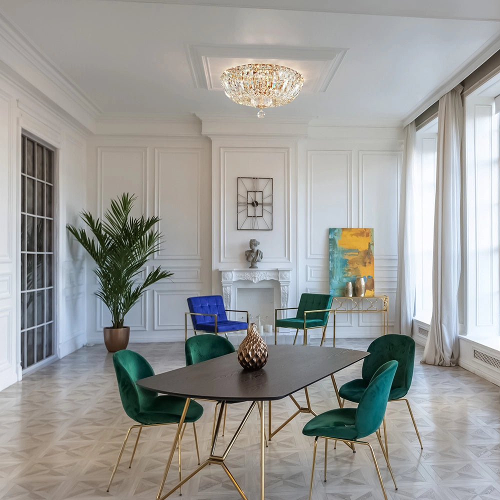 Lampadario Basfor Maytoni ottone cristallo 3xE14 dimmerabile