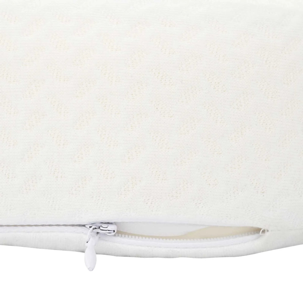 Cuscino per Collo Bianco 53 x 35 x 11 cm Schiuma Memory 42012696