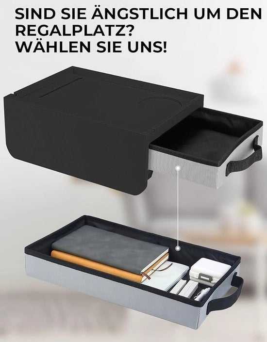 Nottabilio pieghevole, mensola letto, letto a castello per appartamento universitario, 26 x 37 x 15 cm;