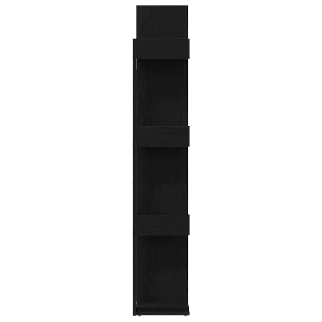 Libreria Rovere Nero 48 x 25,5 x 140 cm Legno multistrato 862681