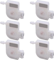 6 pezzi di Dampitore Inchiostro per Stampanti DX5 DX6 DX7 - Contenuto - Filo Bianco.