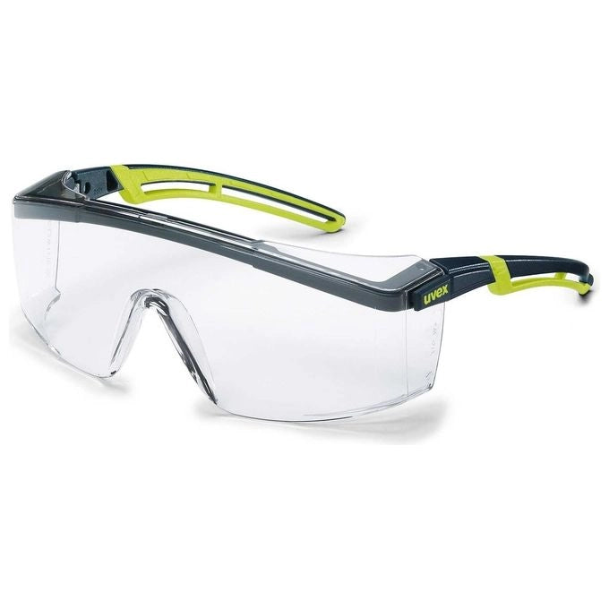 Uvex 9164285 occhialini e occhiali di sicurezza Lime, Nero