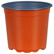 Set di 100 vasi cilindrici leggeri e pratici 15 x 15 x 13 cm in plastica simile alla ceramica 02_0059660