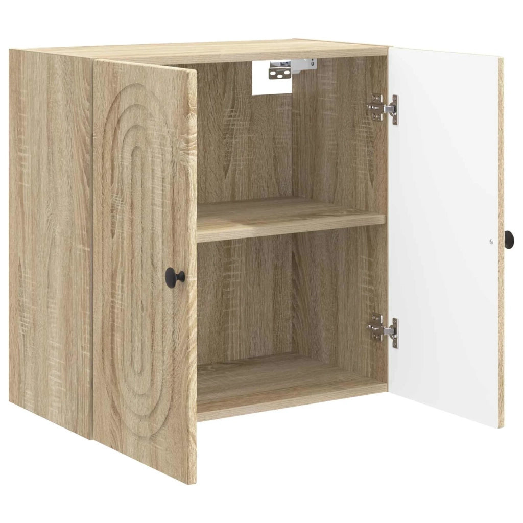 Mobiletto a muro Rovere Sonoma 59 x 31 x 60 cm 898067