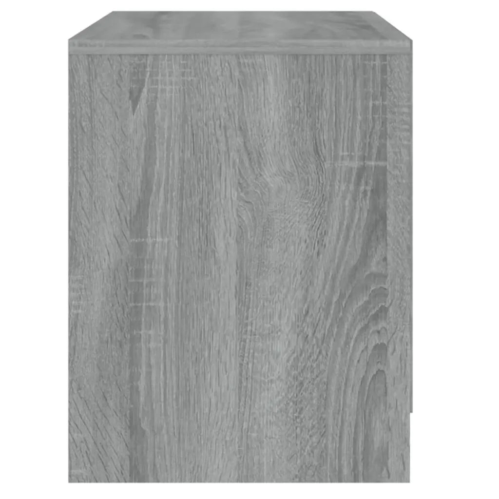 Comodino Grigio Sonoma 45x34,5x44,5 cm in Truciolato 813040