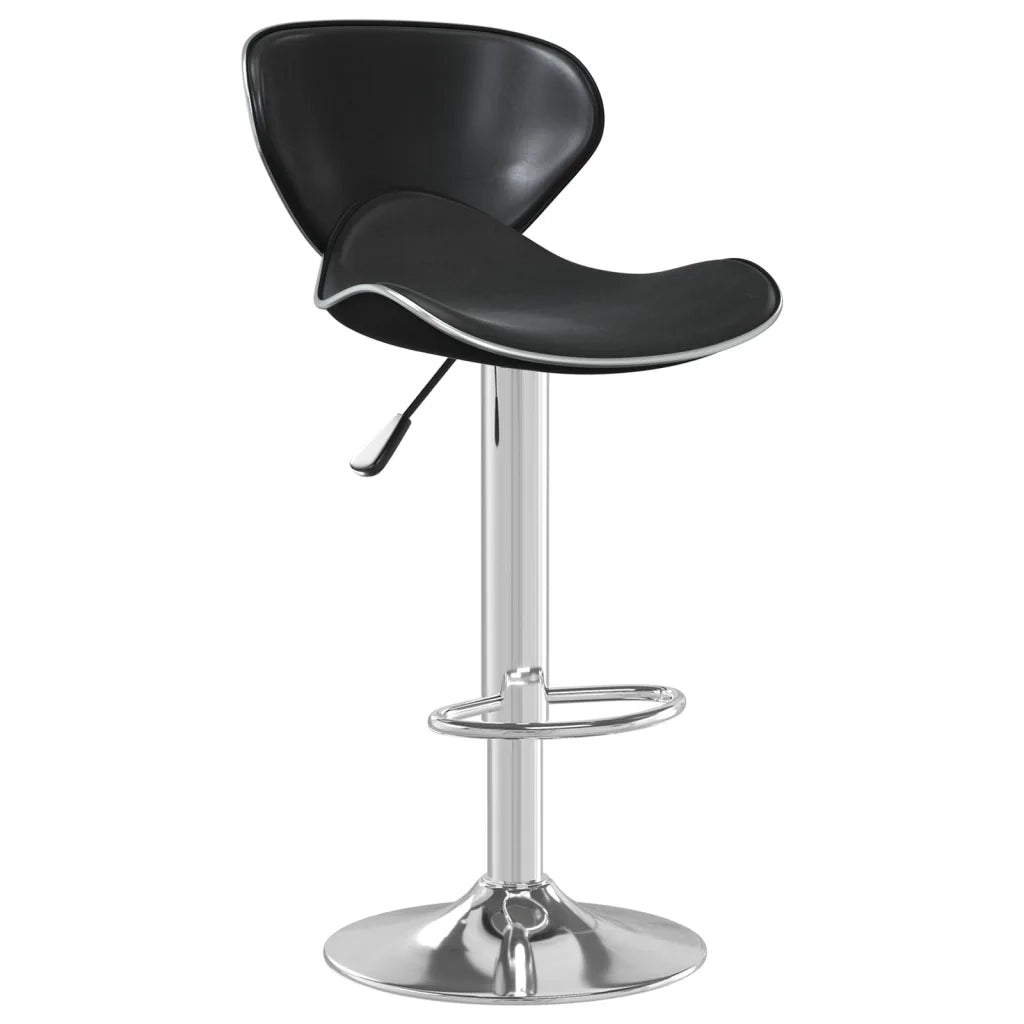 Sgabello da Bar Nero in Similpelle cod mxl 57326