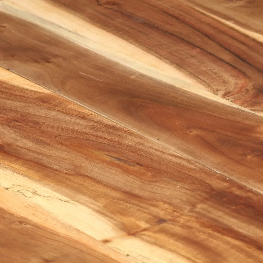 Tavolo da Pranzo 200x100x75cm Legno Massello con Finitura Ambra 321549