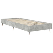 Letto singolo | Letto per adulti | Struttura del letto Grigio Cemento 80 x 200 cm