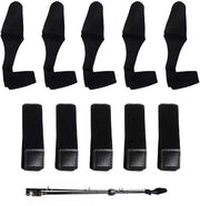 Set di 5 Coperture per Vishengel in Gomma Elastica - Supporto Antiscivolo per Vishengel - Impermeabile e Respirante - Leggero e Compattabile - Protezione per Vishengel