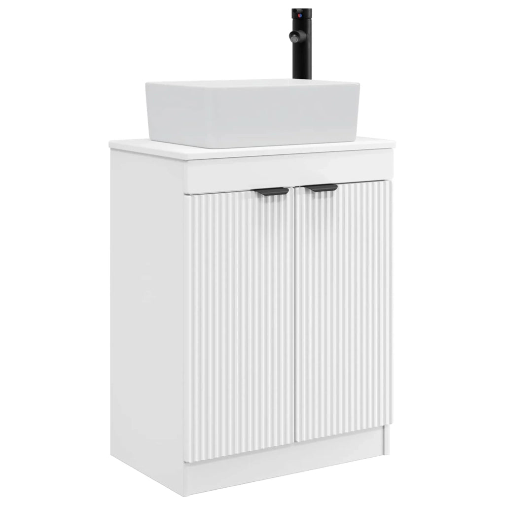 Mobile da bagno con lavabo Bianco 54 x 35 x 83 cm