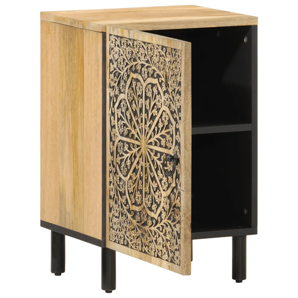 Mobile da Bagno 38x33x58 cm in Legno Massello di Mango 358233
