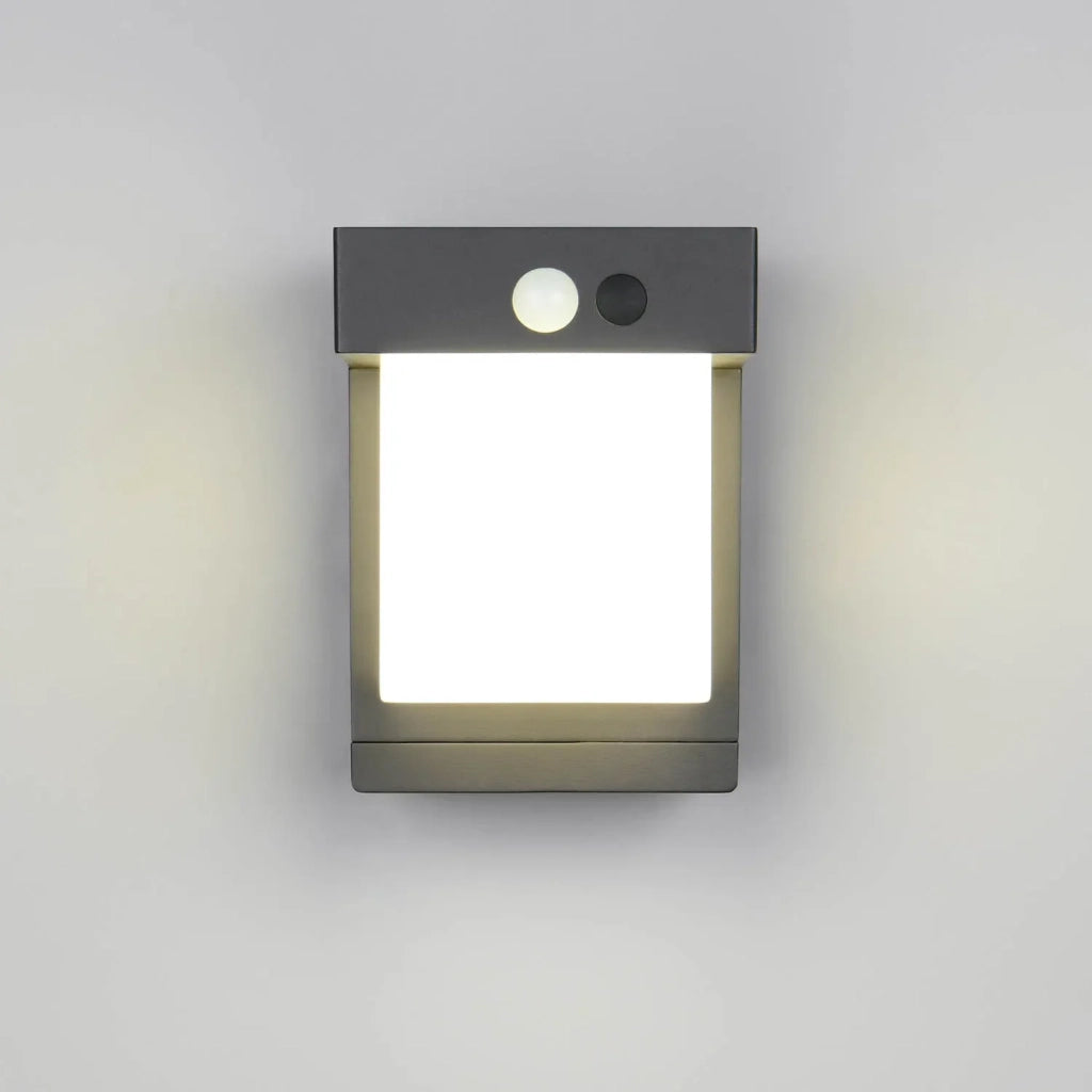 LÚZETE - APPLIQUE ESTERNO SOLARE 5,5W 4000K SENSORE IP44 CORIANDER