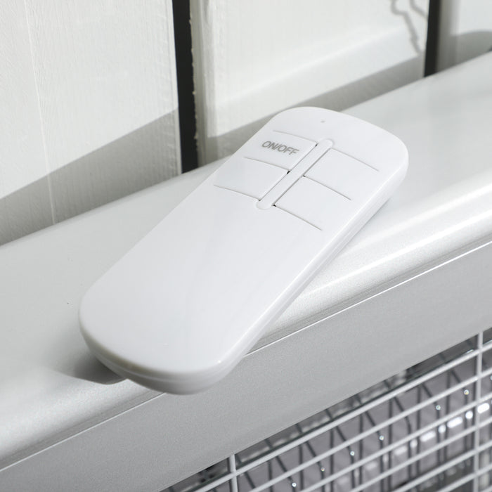 Easycomfort Zapper per Insetti e Zanzare da 20W a Luci LED UV con Vassoio Rimovibile, in ABS e Metallo, 39x8x28 cm