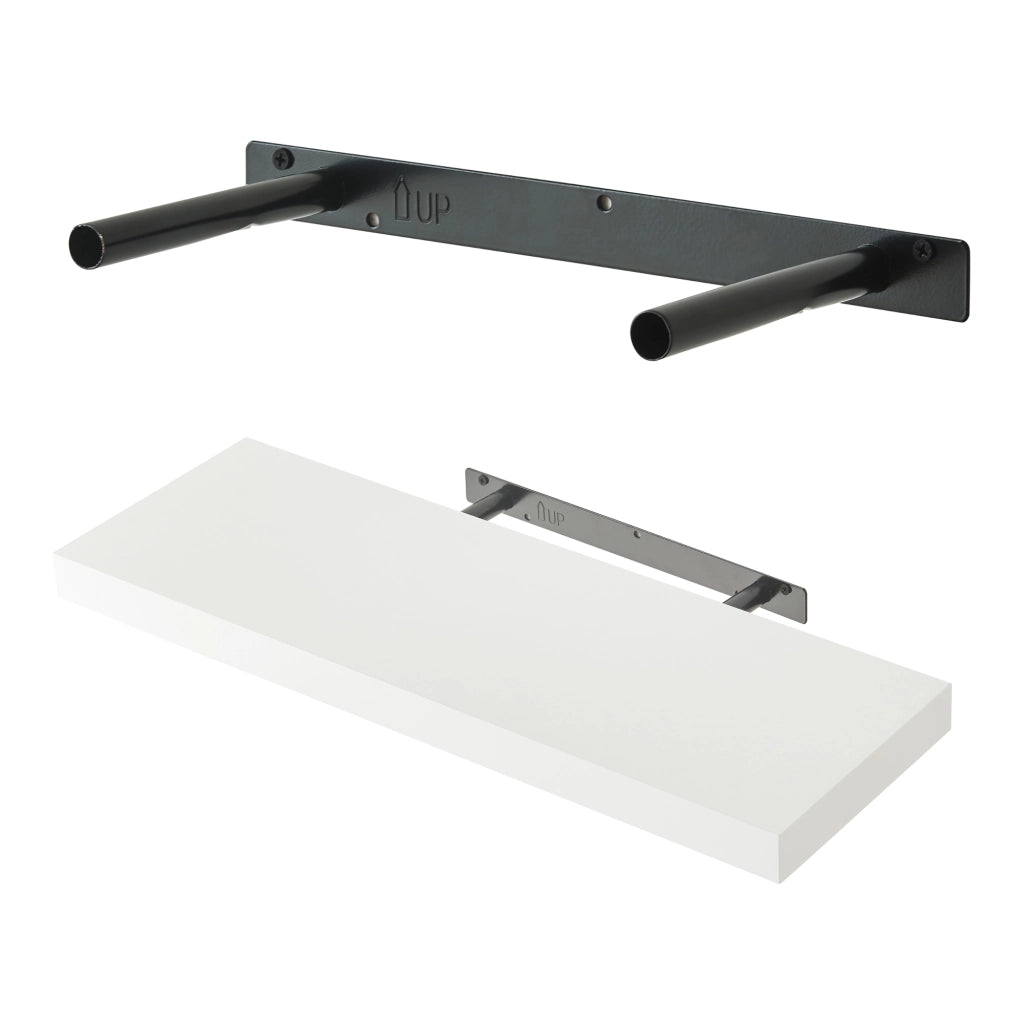Set Stranda 3 Mensole da Muro 60x20x4 cm Bianco [en.casa]
