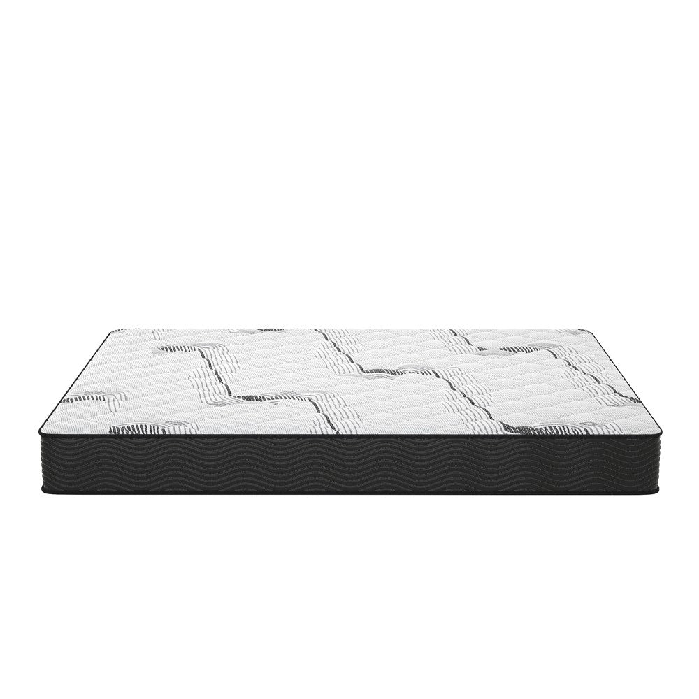 Materasso una piazza e mezza Tarico con molle insacchettate e strato in Memory Foam 120x190x22,3 cm
