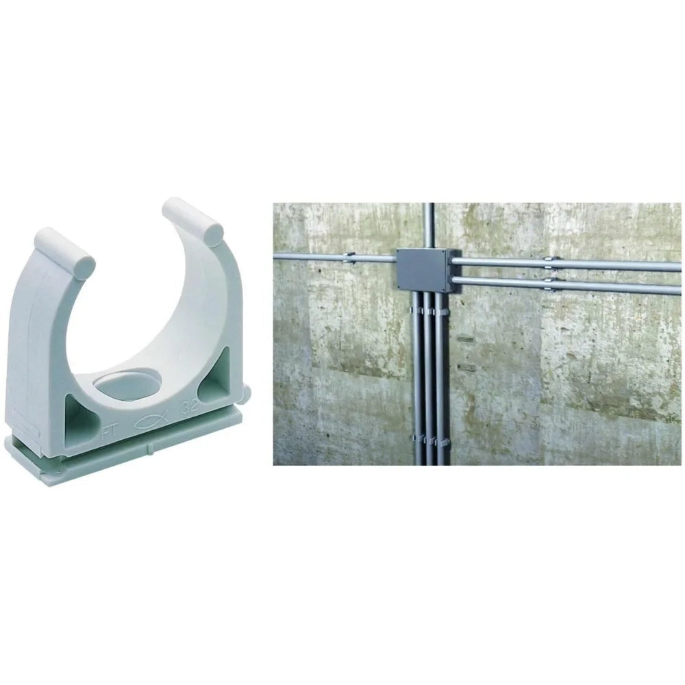 Fissatubi clipser ft mm 16 (100 pi ces)
