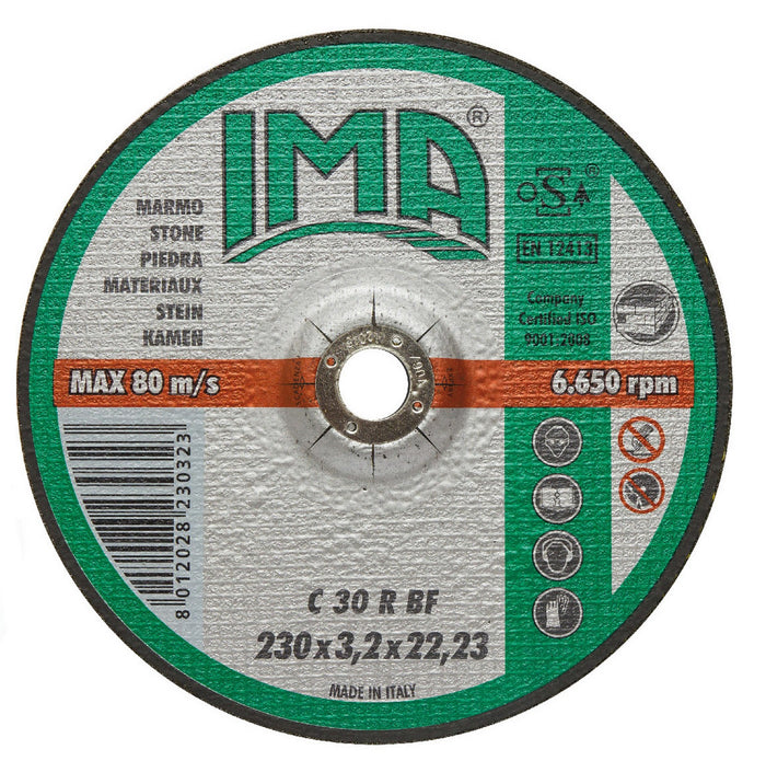 disco per marmo ima diametro 230x3,2 cod:ferx.8491