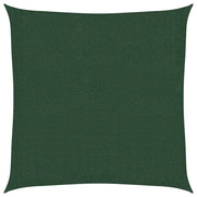 Vela Parasole | Telo Ombra | Vela da ombra 160 g/m2 Verde Scuro 3x3 m in HDPE