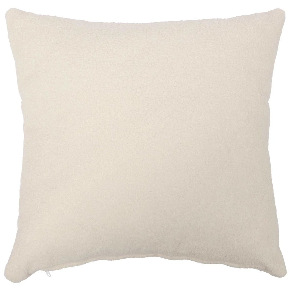 Federa 2 pcs HEERLEN Crema 40 x 40 cm Bouclé 908482