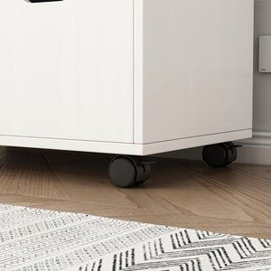 Armadio verticale, supporto per stampante, tavolino, scaffale moderno, 3 ripiani, 60 cm