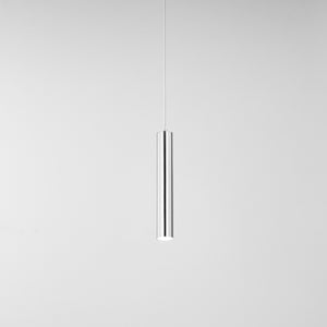 Sospensione Minimal Shot Metallo Cromo 1 Luce Gu10 Ip20