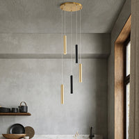 Sospensione Minimal Shot Metallo Oro 1 Luce Gu10 Ip20