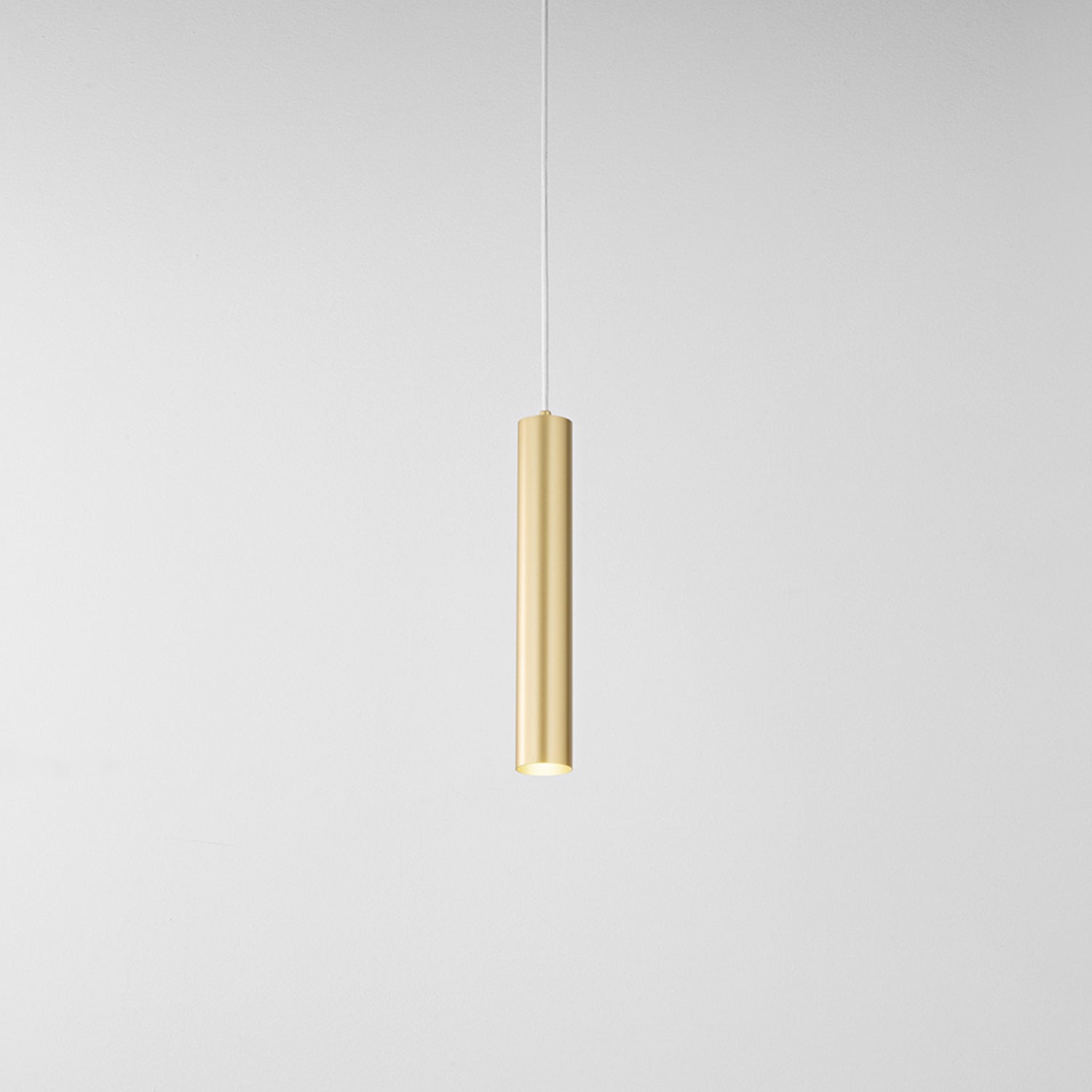 Sospensione Minimal Shot Metallo Oro 1 Luce Gu10 Ip20