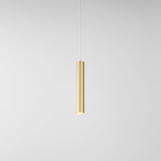 Sospensione Minimal Shot Metallo Oro 1 Luce Gu10 Ip20