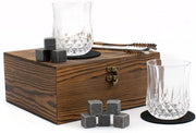 Set di assaggio di whiskey con bicchieri e sottopanchine per regalo per uomo, ideale per il padre della domanda