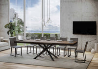 Tavolo Allungabile 160-264x90x80 cm Famas Evolution Noce