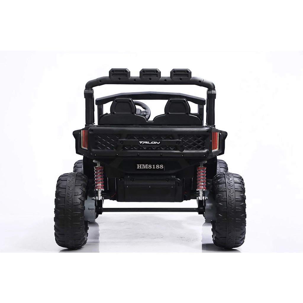 Macchina Elettrica per Bambini Buggy Safari 2 Motori da 35W con Telecomando Luci e Suoni Rosso