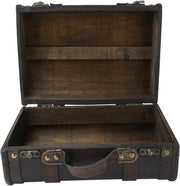Cassa in legno vintage con grande capacità per attrezzature fotografiche - scatole di archiviazione in stile retro - 239 x 173 x 119 cm.