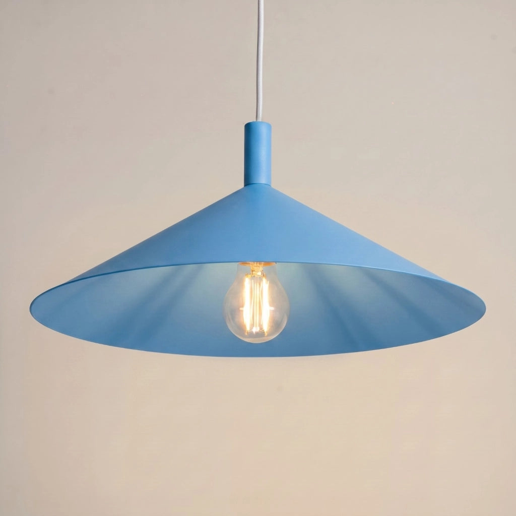Lampada a sospensione NOX 40 azzurro