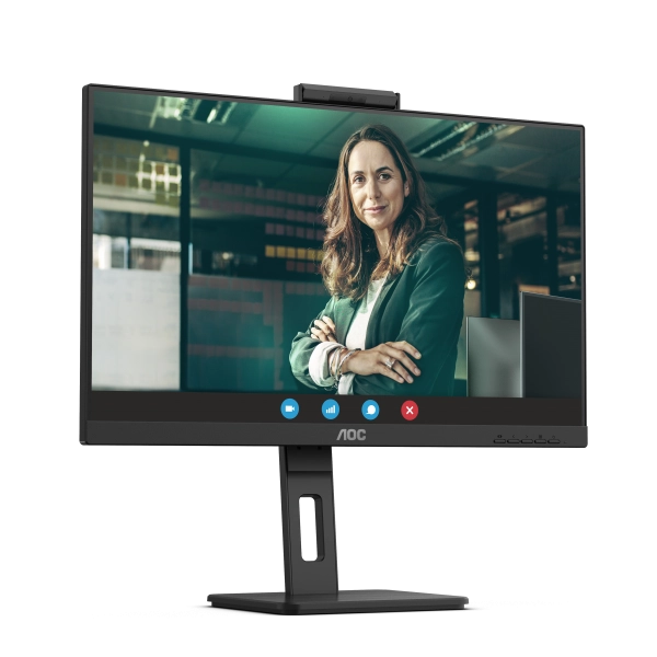 MON. 23.8 AOC IPS FHD WEBCAM 2MP AUDIO