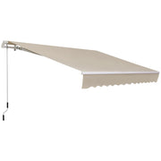 Tenda da sole avvolgibile con manovella ¨C Xylo ¨C Beige 3,95x3m