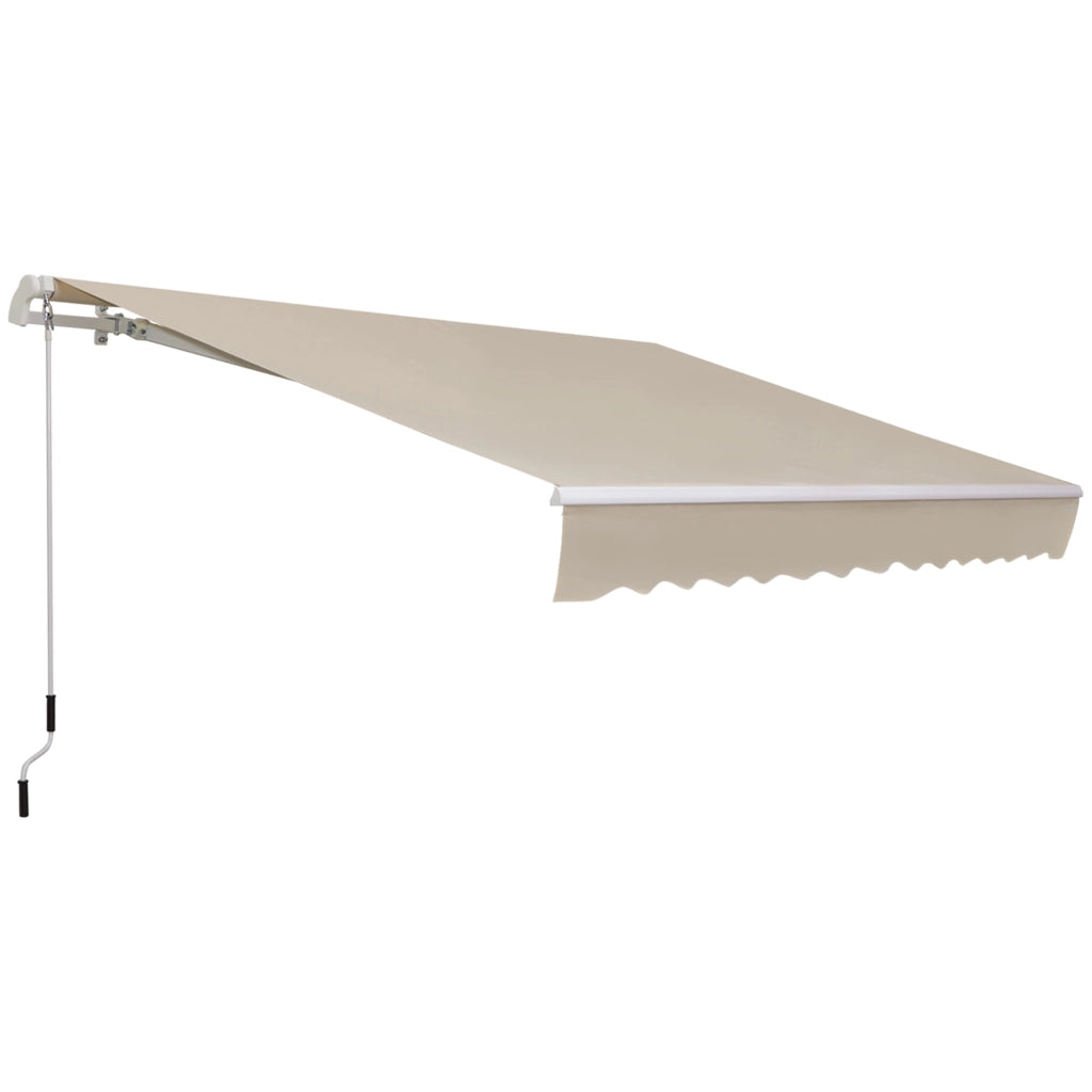 Tenda da sole avvolgibile con manovella ¨C Xylo ¨C Beige 3,95x3m