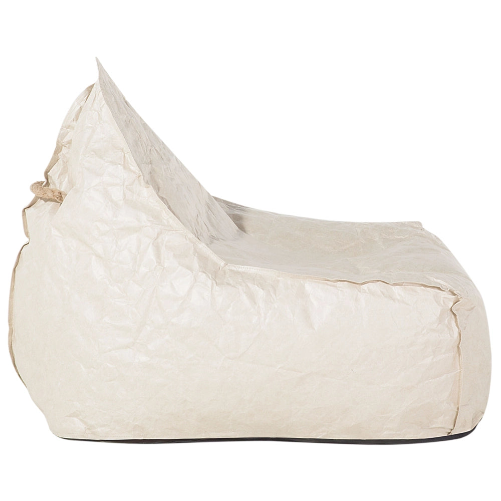 Sedia a sacco a goccia a goccia Sedia Beanbag Beige Sedia da gaming moderna