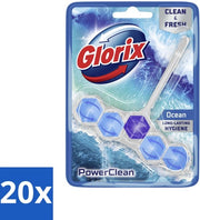 Pulitore Acqua Ocean Power Clean - Profumo Fresco - 1 Blocco - Confezione in Lotti - 20 Pezzi
