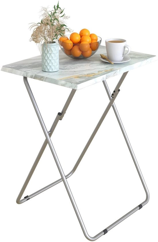Tavolo Opportuno - Tavolo Inclinabile - Tavolo da Campeggio - Tavolo da Laptop - Tavolo Spaziale - Dimensioni 47,8 x 38,1 x 66 cm - Tavolo Supplementare
