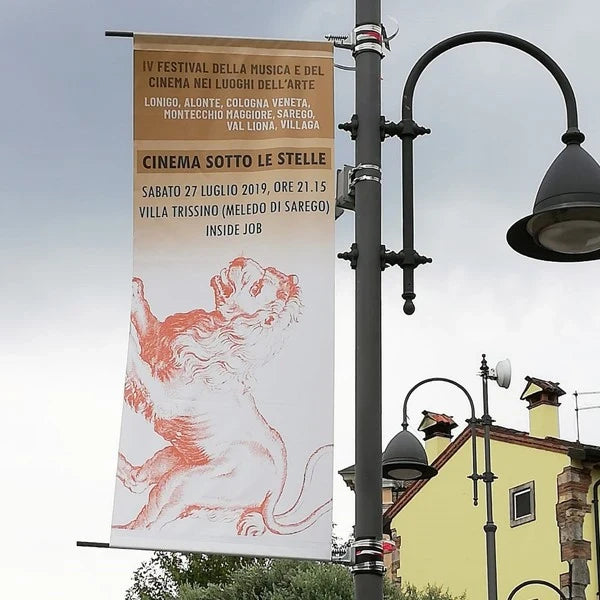 Porta Banner per pali e da parete - Solo Stampa per Parete