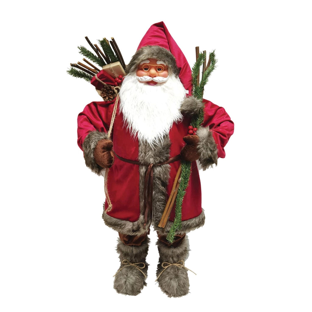 MAURY'S PUPAZZO DI BABBO NATALE MONTANARO DA 70 CM OKX