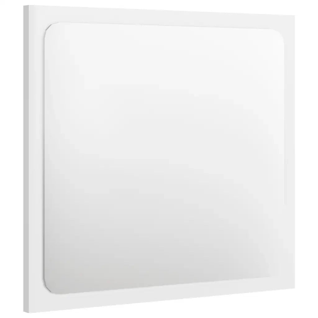 Set Mobili da Bagno 2 pz Bianco Lucido in Truciolato cod mxl 60668