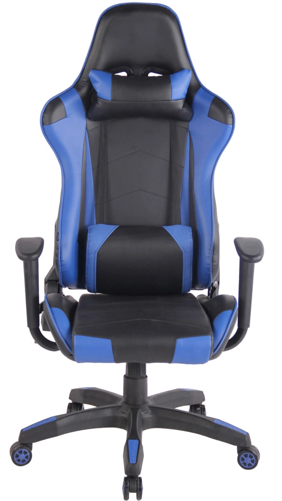 Sedia Gaming Miracle in Similpelle Nero/blu