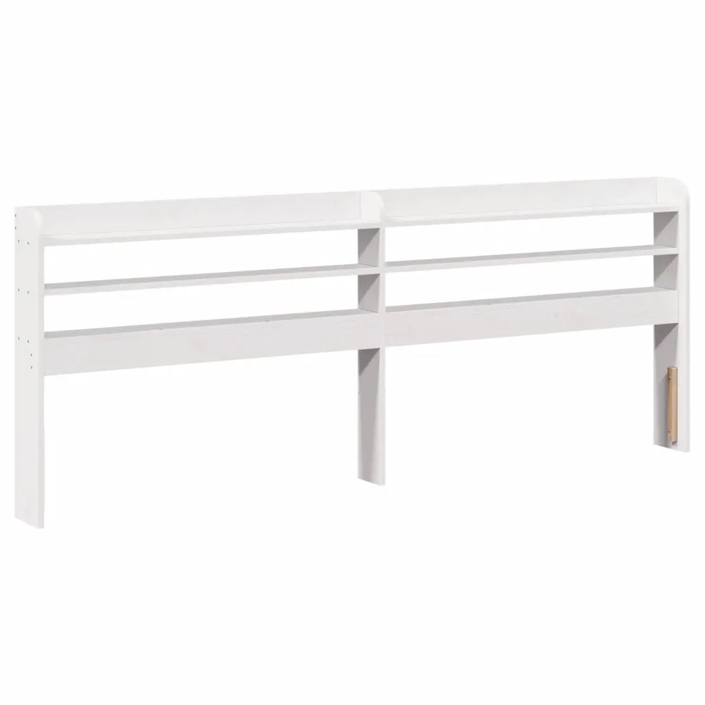 Letto senza Materasso Bianco 180x200 cm Legno Massello di Pino 3306548