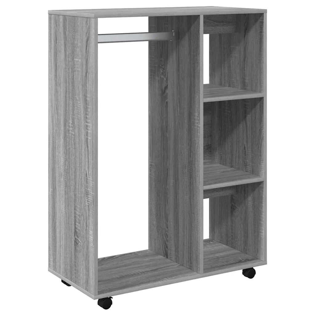 Armadio Grigio Sonoma 80x40x110 cm in Legno Multistrato CFW7455838