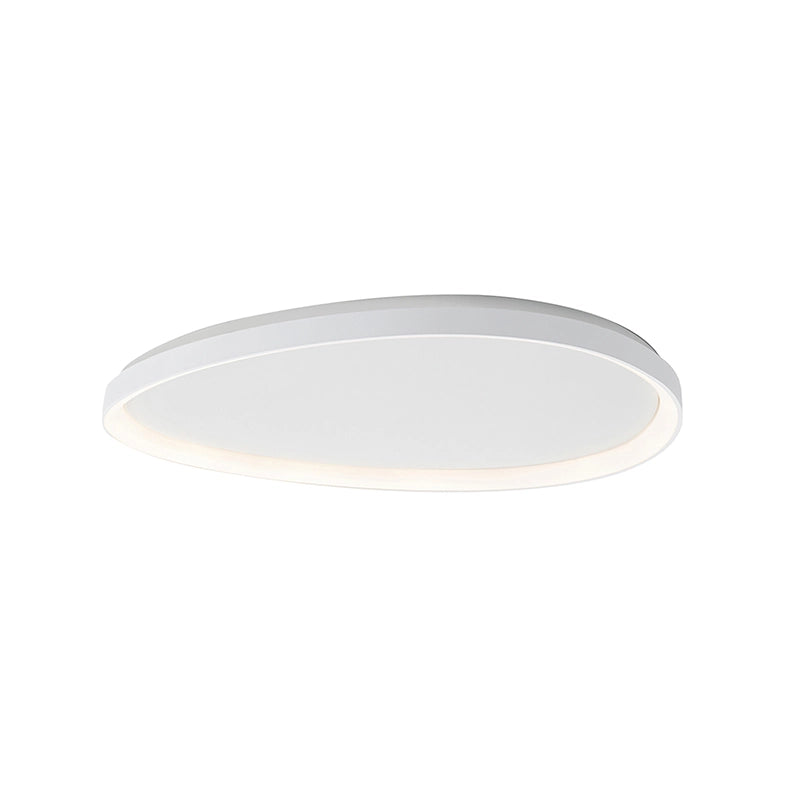 Lotus Plafoniera a LED 36W 3000K Bianco - Lampada da soffitto asimmetrica moderna IP20 CRI80 dimmerabile - Rossini Group