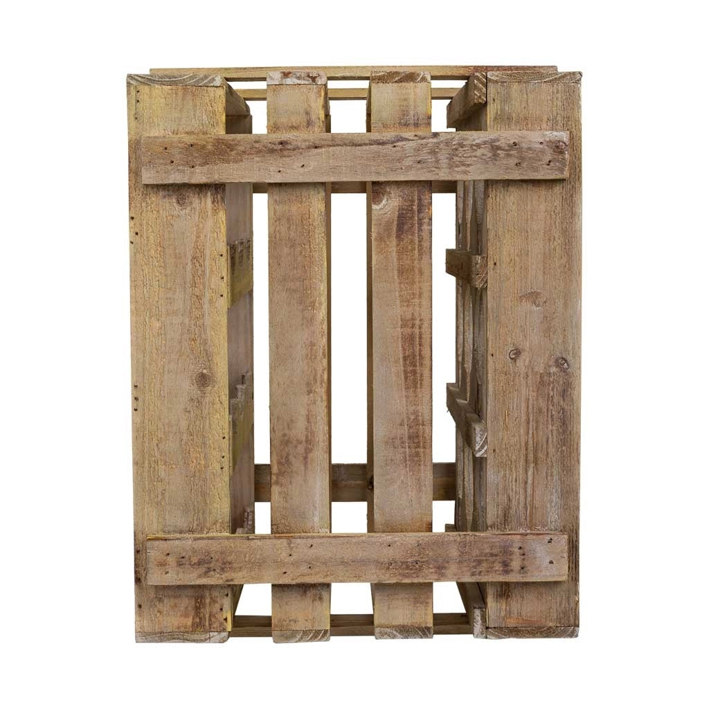 Cassetto portabottiglie in legno marrone 33x32,5x43h