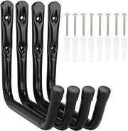 Armadio per oggetti da 28 cm - 4 Pack Organizzatore per garage con dispositivo di fissaggio alla parete (19 cm x 28 cm)