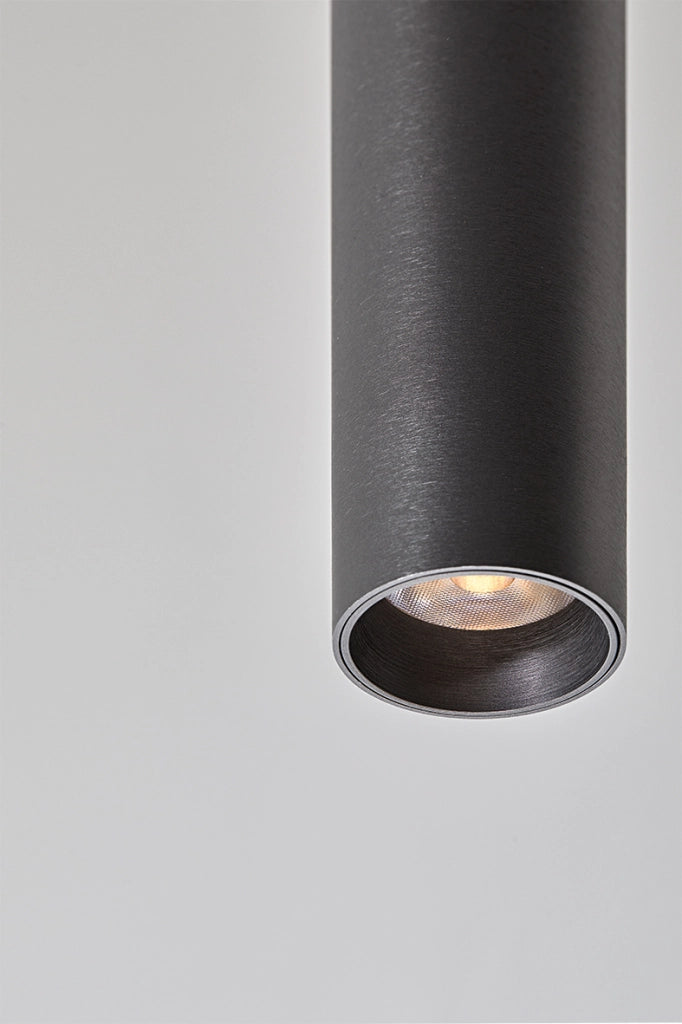 Plafoniera AXIOM EVO Led 12W 3000K CRI90 30cm - Lampada da soffitto in alluminio nero IP20 - Rossini Group