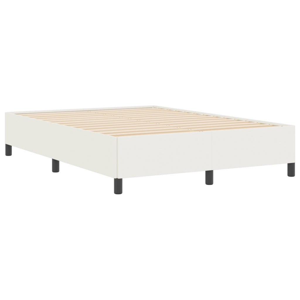 Struttura letto Panna 160x200 cm in tessuto corduroy